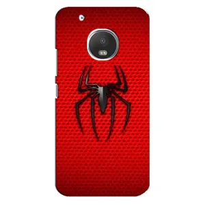 Чехол Супергерой Человека Паука на Motorola MOTO G5 Plus (Паук марвел)