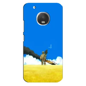 Чехлы на военную тематику для Motorola MOTO G5 Plus (Попадание)