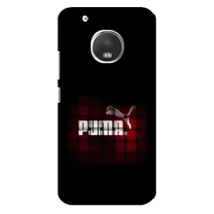 Чехол с Брендами одежды на Мото Джи 5 Плюс (PUMA стиль)