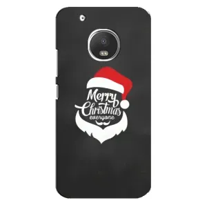 Чехол Санта Клаус для Motorola MOTO G5 Plus (Санта Крисмас)