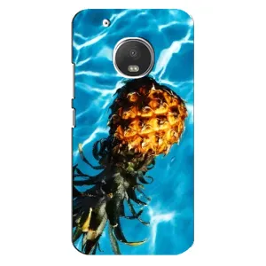 Чехол с изображением  вкусной еды для Motorola MOTO G5 (Ананас)