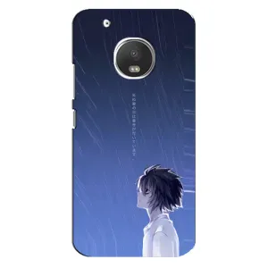 Чехол с персонажами АНИМЕ на Motorola MOTO G5 (Anime L)
