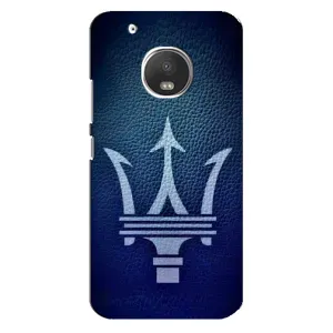 Чехлы с тематикой "Крутые машины" на Motorola MOTO G5 (Лого Maserati)