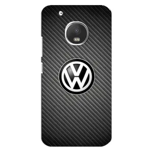 Чехол "Фольксваген" для Motorola MOTO G5 (На карбоне)