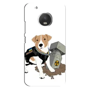Чехол с принтом Собаки Патрон для Motorola MOTO G5 (Пёс Патрон с ракетой)