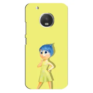 Чехол Головоломка для Motorola MOTO G5 - (AlphaPrint) (Радость)
