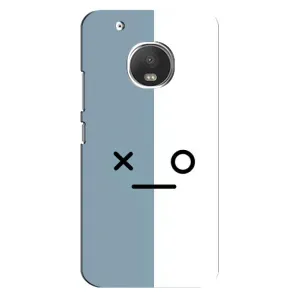 Силиконовые Чехлы (смешные стикеры) для Motorola MOTO G5 (Серо-белый)