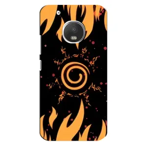 Купить Чехлы на телефон с принтом Anime для Motorola MOTO G5 (Солнце Наруто)