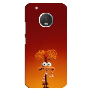 Чехол Головоломка для Motorola MOTO G5 - (AlphaPrint) (Тревожность)