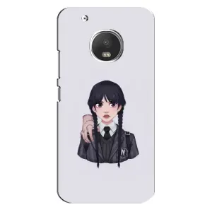 Чехлы с принтом Уэнсдей на Motorola MOTO G5 (Вещь Венсдей)