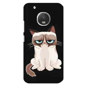 Чехол на тематику: Коты для Motorola MOTO G5 (Взгляд кота)