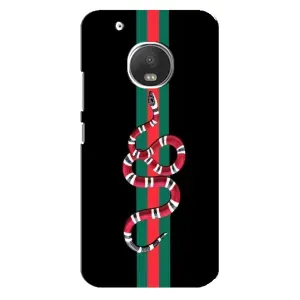 Чехлы Бренд GUCCI для Motorola MOTO G5 (Змей Гуччи)