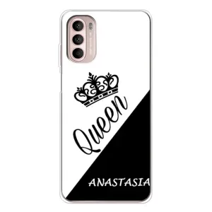 Именные Женские Чехлы для Motorola MOTO G52 (ANASTASIYA)