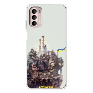 Чехлы на военную тематику для Motorola MOTO G52 (Азовсталь)