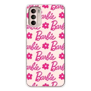 Силиконовый Чехол Барби Фильм на Motorola MOTO G52 (Barbie)