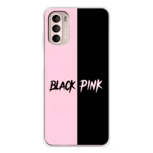 Чехлы с картинкой для Motorola MOTO G52 (BLACK PINK)