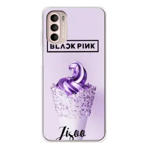 Чехлы с картинкой для Motorola MOTO G52 (BLACKPINK lisa)
