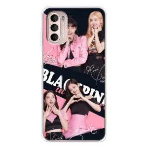 Чехлы с картинкой для Motorola MOTO G52 (BLACKPINK)