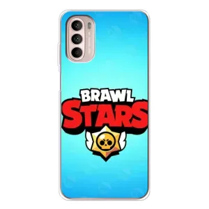 Силиконовый Чехол на Motorola MOTO G52 с картинкой Brawl Stars (Бравл Старс)