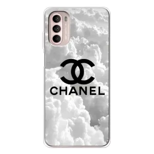 Чехол с Брендами одежды на Мото Г52 (CHANEL)