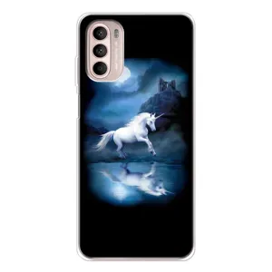 Чехол Unicorn на Motorola MOTO G52 (Единорог)