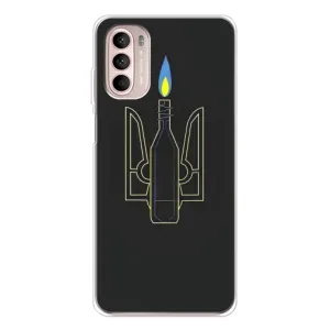 Чехол с картинкой (Патриотический ГЕРБ) на Motorola MOTO G52