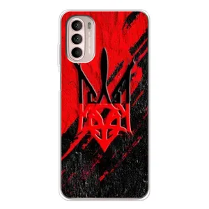 Чехол Укр Символика для Motorola MOTO G52 (Герб Украины)