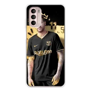 Силиконовый Чехол Motorola MOTO G52 (Gold Neymar)