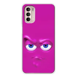Силиконовые Чехлы (смешные стикеры) для Motorola MOTO G52 (Хитрая мордочка)