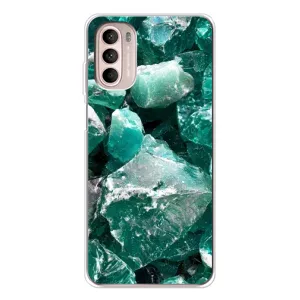 Чехол (Дорого -богато) на Motorola MOTO G52 (Изумруд)