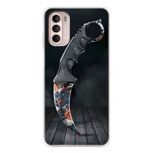 Чехол КИБЕРСПОРТ для Motorola MOTO G52 (Кинжал КС ГО)