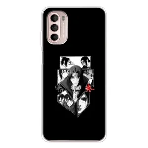 Чехлы с картинкой Итачи Учиха на Motorola MOTO G52 (Коллаж Итачи)