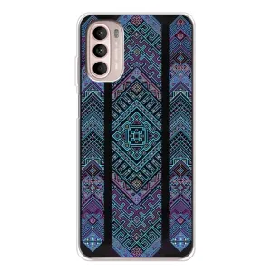Силиконовый Чехол на Motorola MOTO G52 (Крутой орнамент)