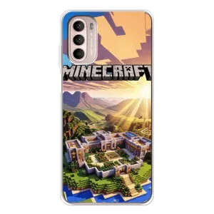 Чехол майнкрафт для Motorola MOTO G52 (MINECRAFT)