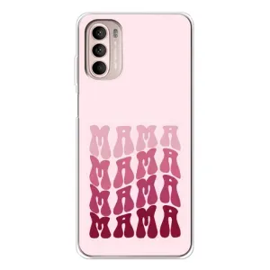 Чехлы на день мамы для Мото Г52 (Надпись мама)