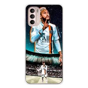 Силиконовый Чехол Motorola MOTO G52 (Неймар ПСЖ)