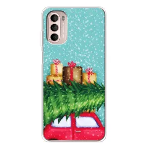 Чехол Новогодняя Елка на Motorola MOTO G52 (Новогодние подарки)