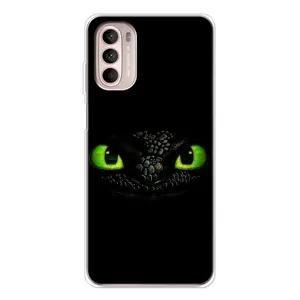 Чехол дракон Беззубик для Motorola MOTO G52 (Глаза Беззубика)