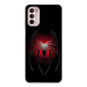 Чехол Супергерой Человека Паука на Motorola MOTO G52 (Паук)