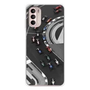 Чехол фильм Формула 1 для Motorola MOTO G52 (Гонки ф1)