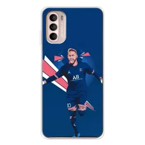 Силиконовый Чехол Motorola MOTO G52 (Празднование Неймара)