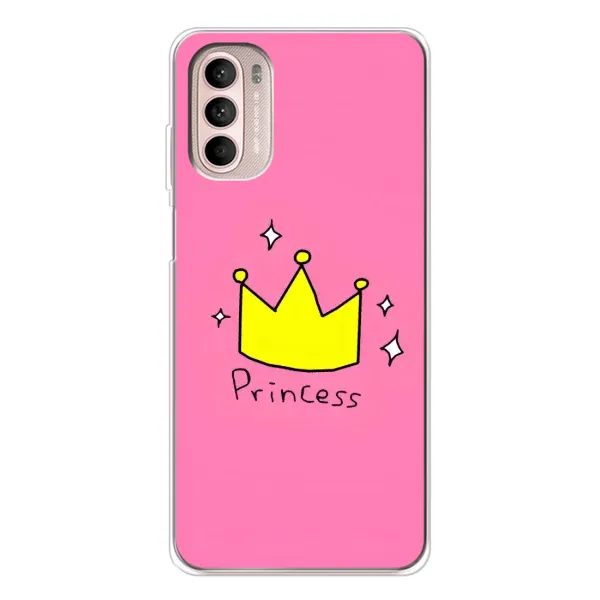 Чехол с рисунком «Princess» для Motorola MOTO G52 Чехол с рисунком «Princess» для Motorola MOTO G52