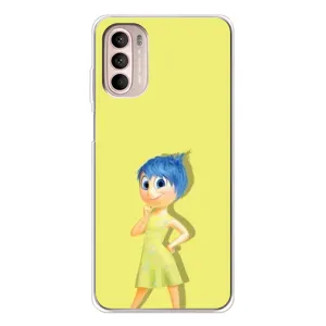 Чехол Головоломка для Motorola MOTO G52 - (AlphaPrint) (Радость)