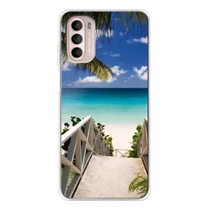 Летний Чехол на Motorola MOTO G52 (Рай)