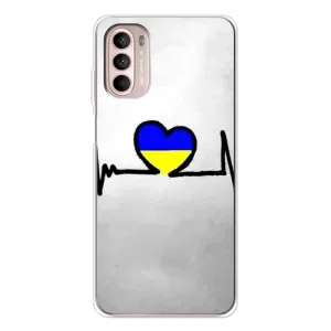 Силиконовый Чехол на Motorola MOTO G52 (Я-Украина)