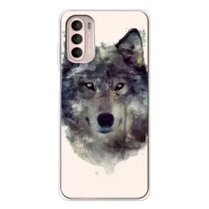 Чехол с Волком на Motorola MOTO G52 (Волк)