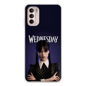 Чехлы с принтом Уэнсдей на Motorola MOTO G52 (Wednesdey)