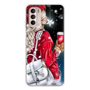 Чехлы на Новый Год Motorola MOTO G52 (Зима пришла)