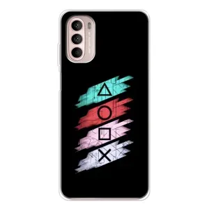 Чехол КИБЕРСПОРТ для Motorola MOTO G52 (Значки Sony)