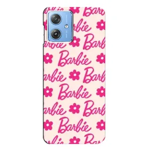 Силиконовый Чехол Барби Фильм на Motorola MOTO G54 / G54 Power (Barbie)
